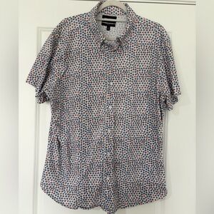 Bonobos Mens XL Slim Fit Floral Short Sleeve Shirt